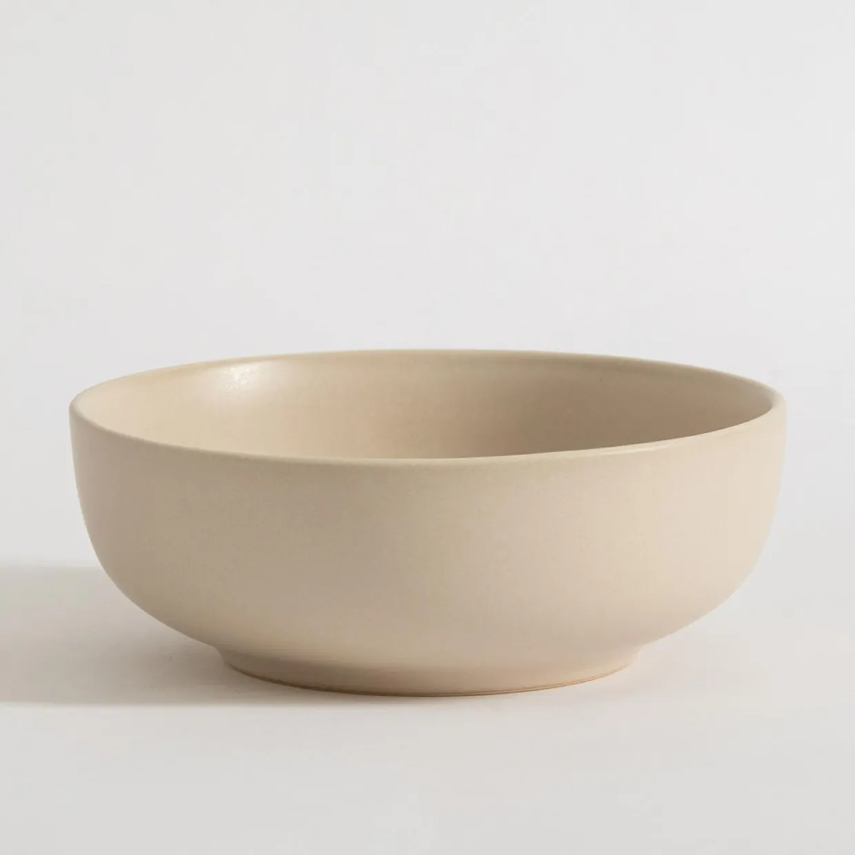 Miska ceramiczna kremowa MATTE 680 ml
