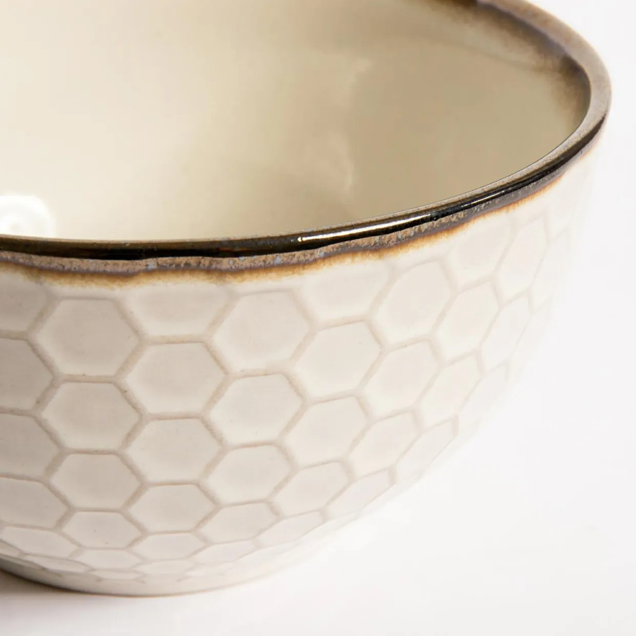 Miska ceramiczna plaster miodu BRESCA 650 ml