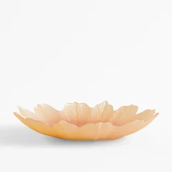 Miska szklana kwiat 30 cm