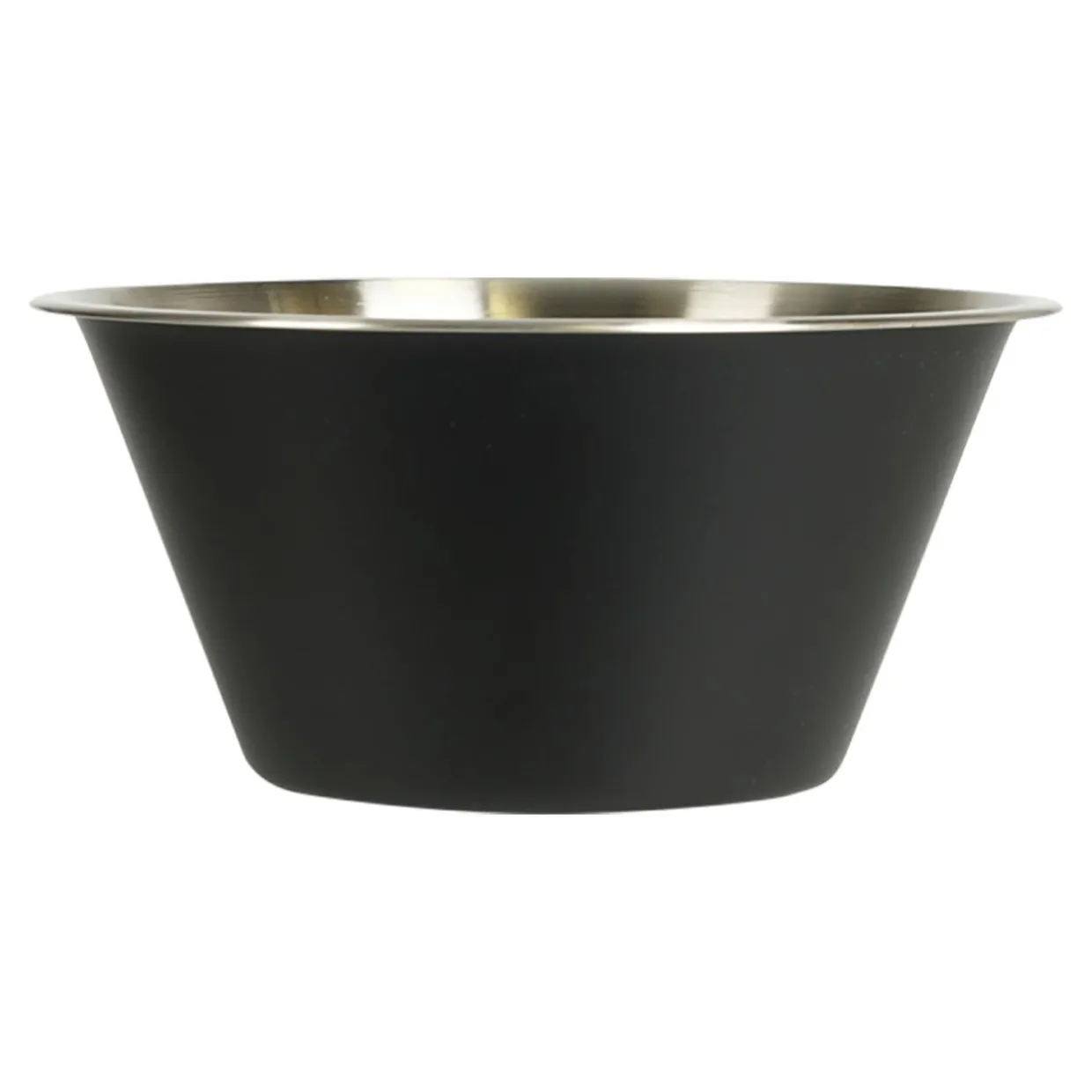 Miska ze stali czarna 950 ml
