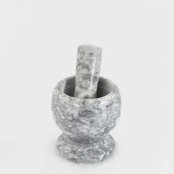 Moździerz marmurowy z tłuczkiem 10x11,5 cm