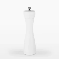 Młynek do pieprzu i soli biały 21 cm