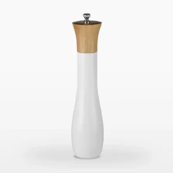 Młynek do pieprzu i soli biały 30 cm