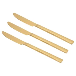 Nóż złoty PIANO GOLD kpl.3 szt.