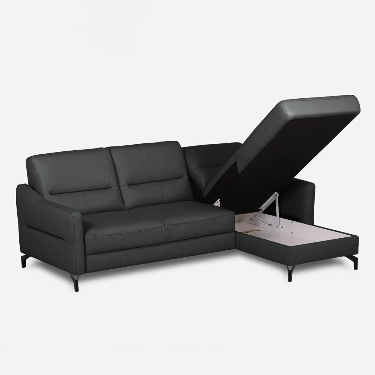Narożnik grafitowy prawy z pojemnikiem FARO