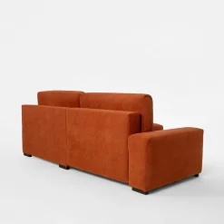 Narożnik rozkładany ceglasty COMODO prawy