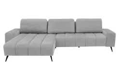 Narożnik szary VELVET NEW lewy