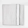 Narzuta na łóżko jasnoszara CALDO 220x200 cm