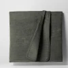 Narzuta na łóżko oliwkowa SILKY 200x220 cm
