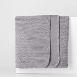 Narzuta na łóżko szara HYPNOSE 220x240 cm