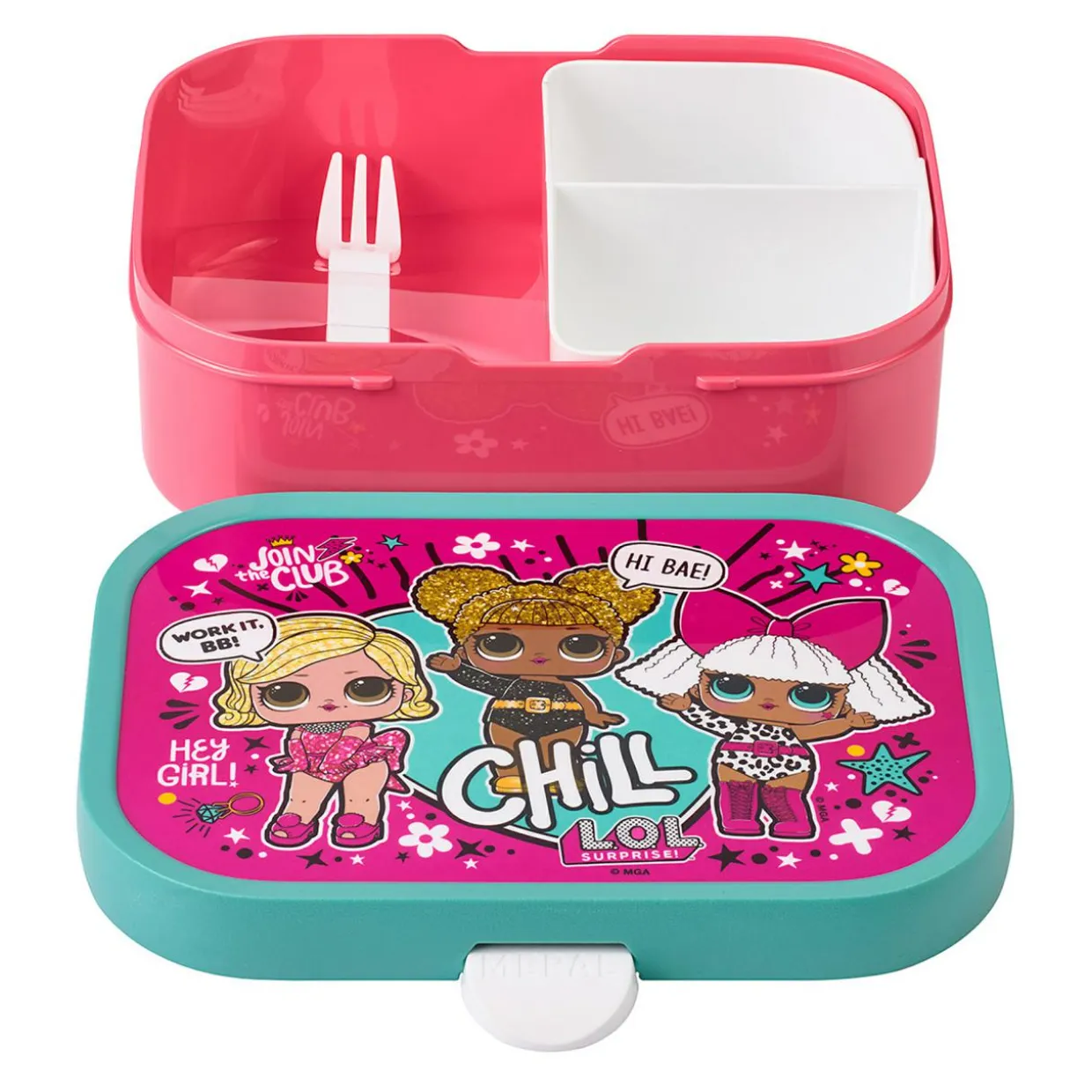 Śniadaniówka lunchbox z przegródkami dla dzieci L.O.L. SURPRISE