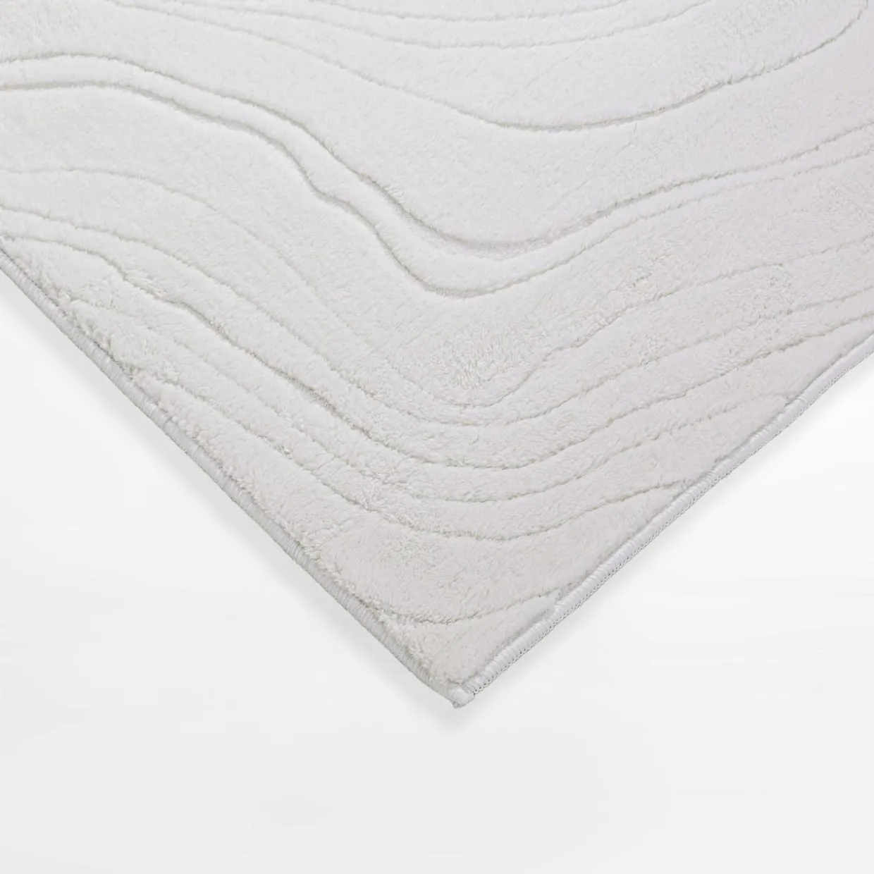 Nowoczesny dywan ACTION, kremowy, 80x150 cm