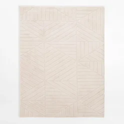 Nowoczesny dywan MODERNO, kremowy, 120x160 cm