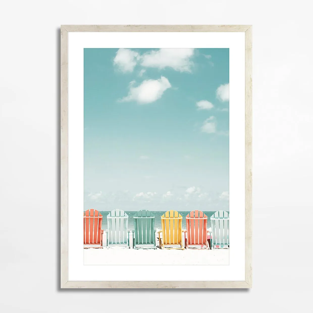 Obraz BEACH CHAIRS 50x70 cm