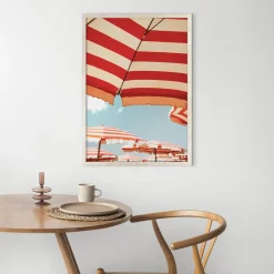 Obraz BEACH UMBRELLAS 50x70 cm