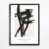Obraz BLACK ABSTRACT I 50x70 cm