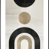 Obraz BLACK ZEN I 50x70 cm