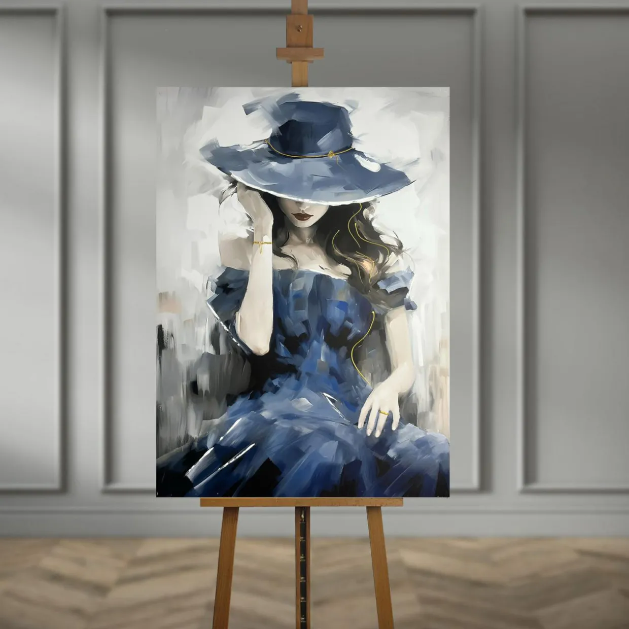 Obraz do salonu EMMA 70x100 cm