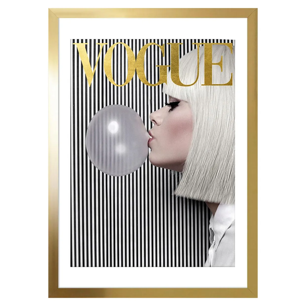 Obraz do salonu GOLDEN VOGUE 20x30 cm
