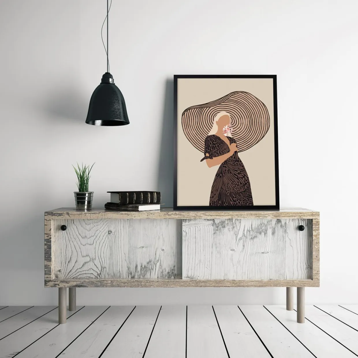 Obraz GEOMETRIC WOMAN I 70x100 cm