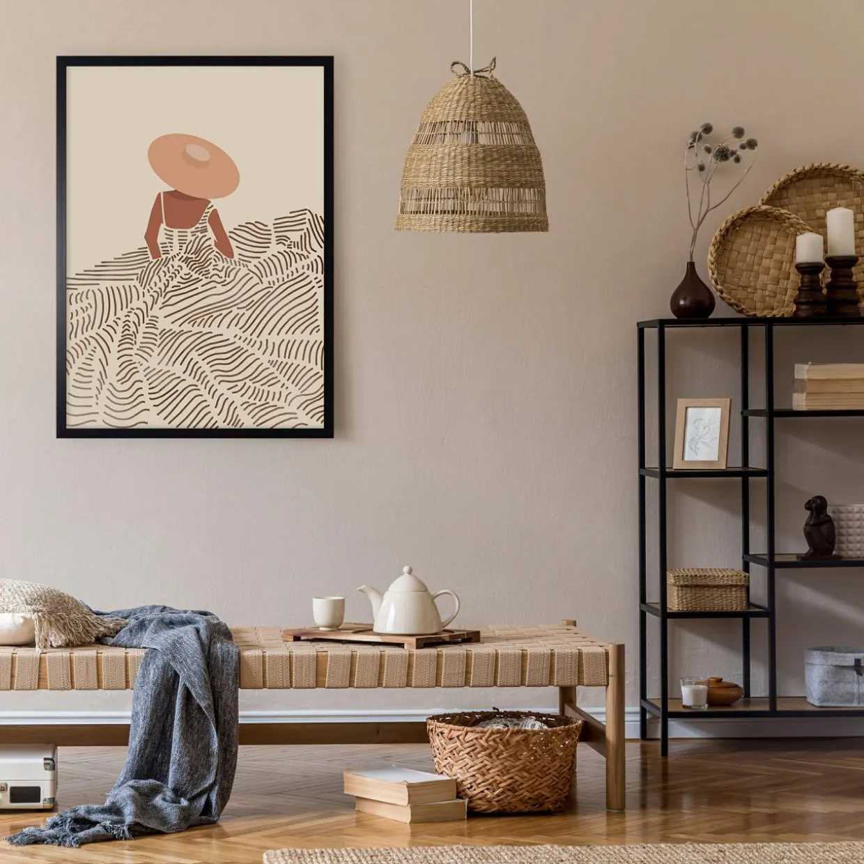 Obraz GEOMETRIC WOMAN II 70x100 cm