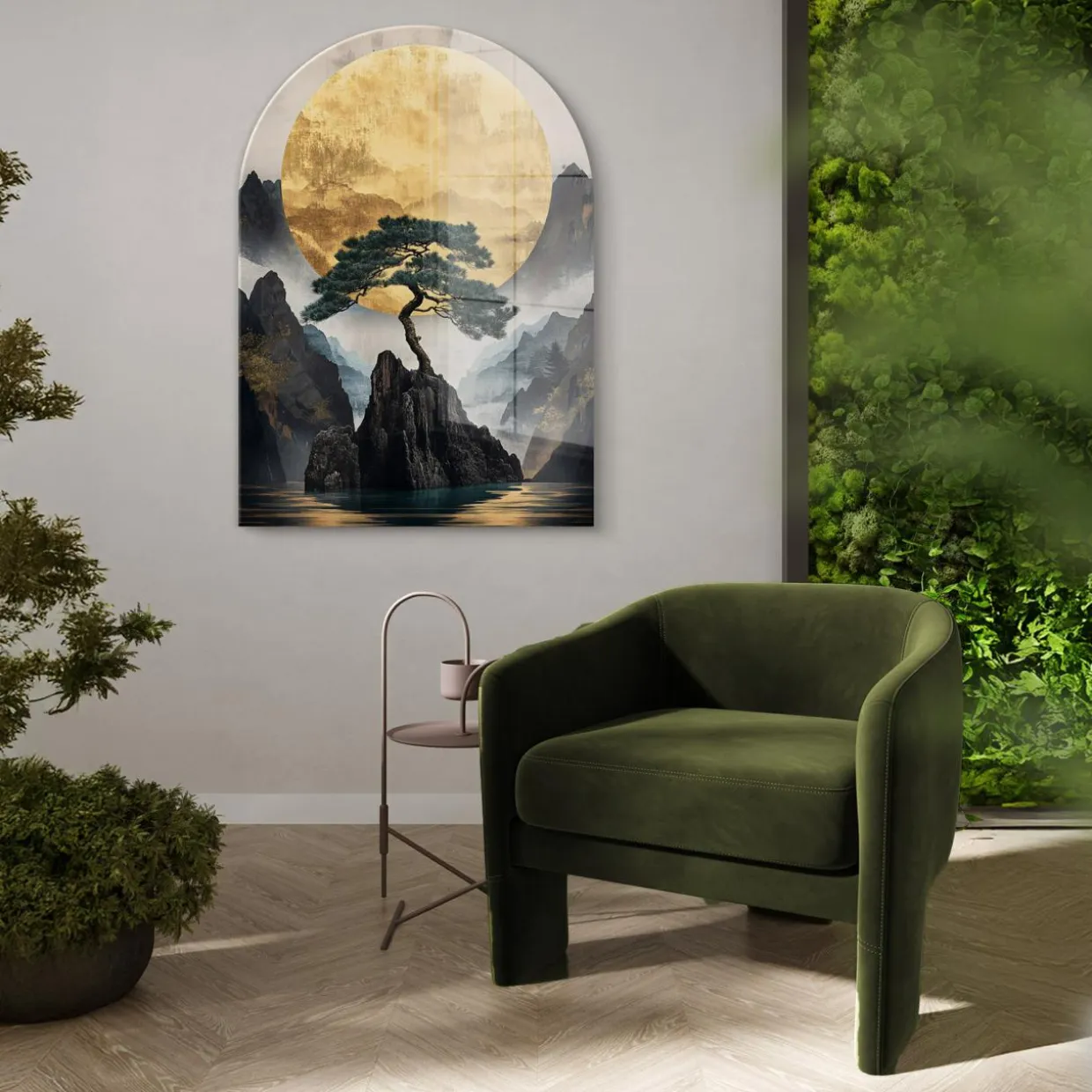 Obraz GLASSPIK ARCHED SATO 70x100 cm
