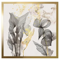 Obraz GOLD SAFARI II 50x50 cm