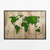 Obraz GREEN MAP 70x100 cm