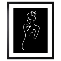Obraz Line Art Kobieta LINEAR I 43x53 cm