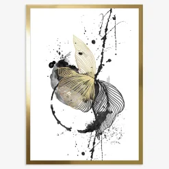 Obraz LINE FLOWERS I 50x70 cm