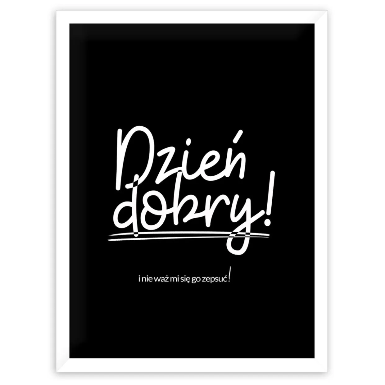 Obraz MODERNPIK2 DZIEŃ DOBRY 30x40 cm