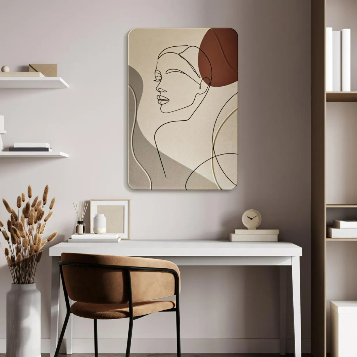Obraz na ścianę ACOUSTIC LINEAR 60x90 cm