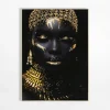 Obraz na płótnie glamour AFRYKA KOBIETA I 62x92 cm