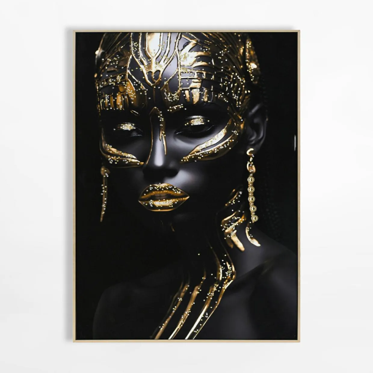 Obraz na płótnie glamour AFRYKA KOBIETA II 62x92 cm