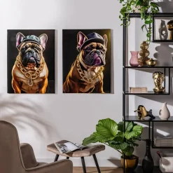 Obraz na płótnie PIES I 60x80 cm