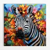 Obraz na płótnie ZEBRA II 60x60 cm