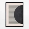 Obraz nowoczesny HALF CIRCLE I 50x70 cm