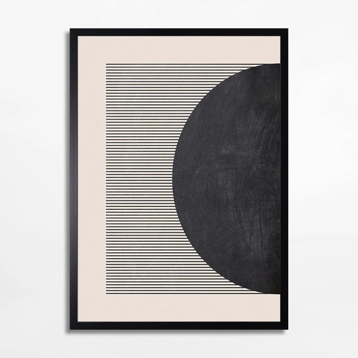 Obraz nowoczesny HALF CIRCLE I 50x70 cm