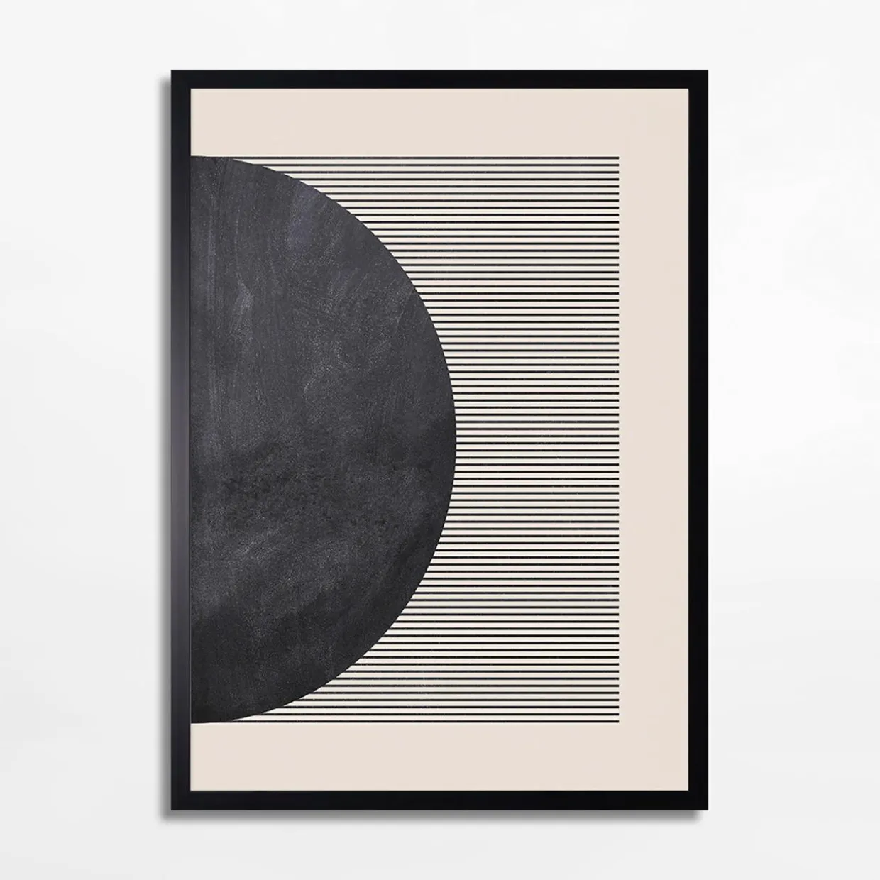 Obraz nowoczesny HALF CIRCLE II 50x70 cm