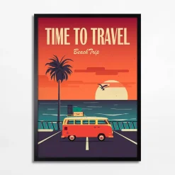 Obraz nowoczesny MORZE TIME TO TRAVEL II 50x70 cm