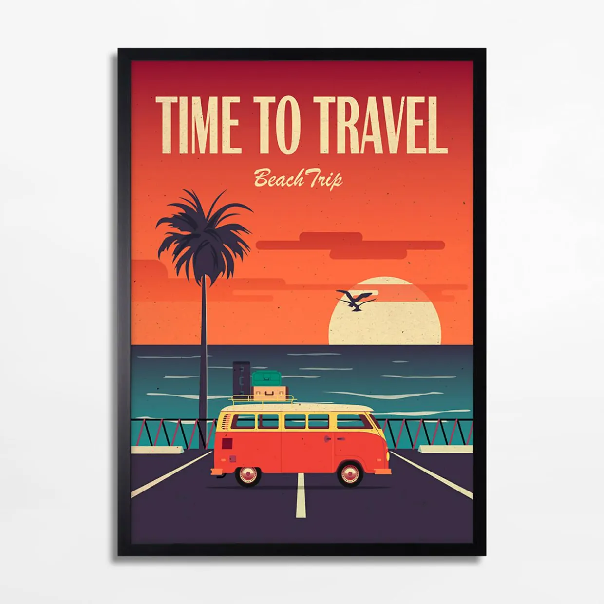 Obraz nowoczesny MORZE TIME TO TRAVEL II 50x70 cm