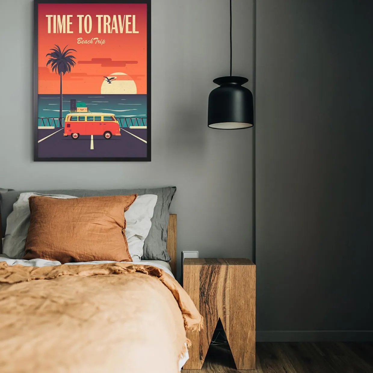 Obraz nowoczesny MORZE TIME TO TRAVEL II 50x70 cm