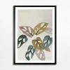 Obraz nowoczesny PASTEL LEAVES I 50x70 cm