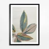 Obraz nowoczesny PASTEL LEAVES II 50x70 cm