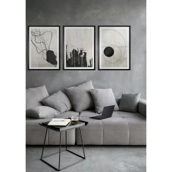 Obraz w czarnej ramie ABSTRACT I 50x70 cm
