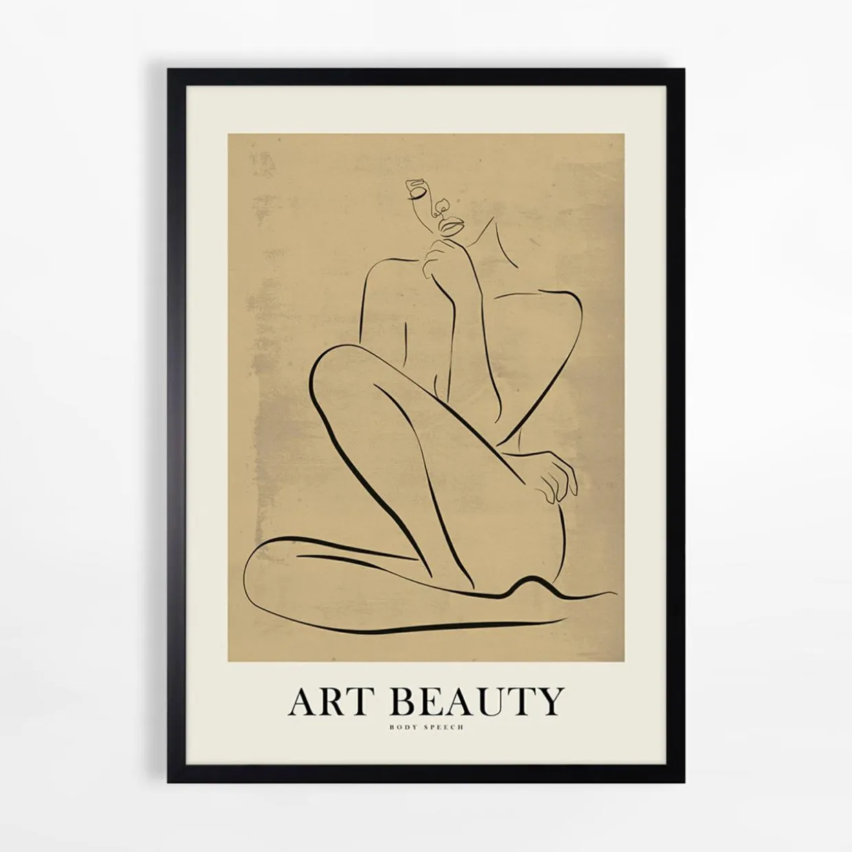 Obraz w czarnej ramie ART BEAUTY I 50x70 cm
