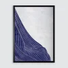 Obraz w czarnej ramie NAVY SHAPE I 50x70 cm