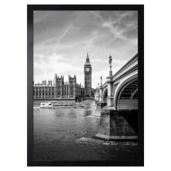Obraz w czarnej ramie TOWER BRIDGE 20x30 cm