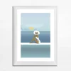 Obraz WOMAN AND OCEAN I 50x70 cm