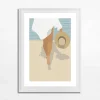 Obraz WOMAN AND OCEAN II 50x70 cm